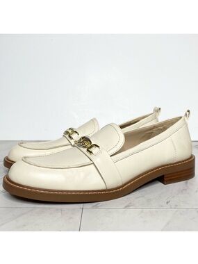 Sam Edelman Christy Ivory Leather Loafer 11M